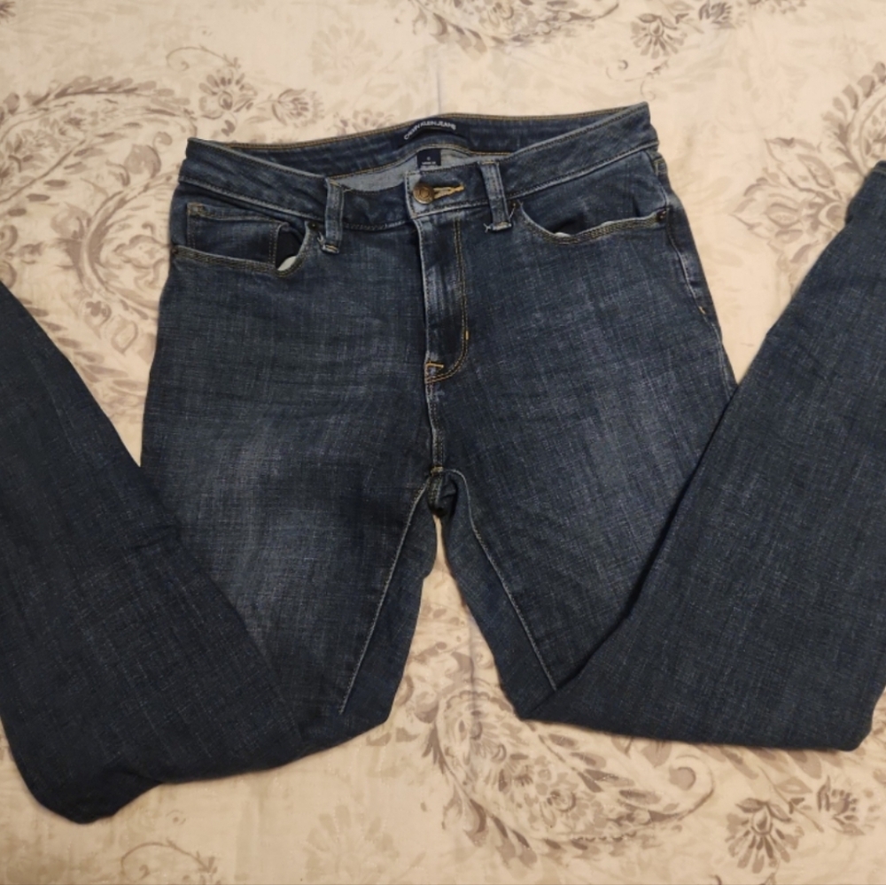 Calvin Klein Jeans Dark Blue Straight Leg